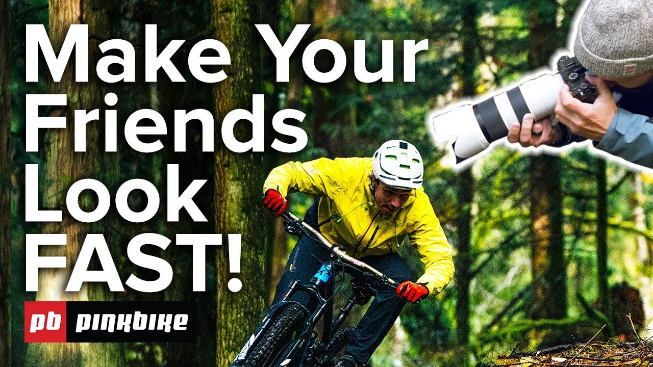 Make Your Friends Look FAST In Bike Photos