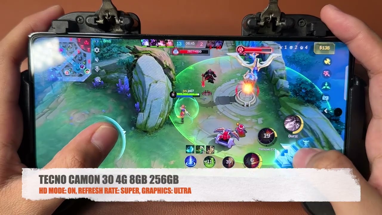 TECNO CAMON 30 4G MOBILE LEGENDS FULL GAMEPLAY IN 2024 - SMOOTH PA KAYA!?