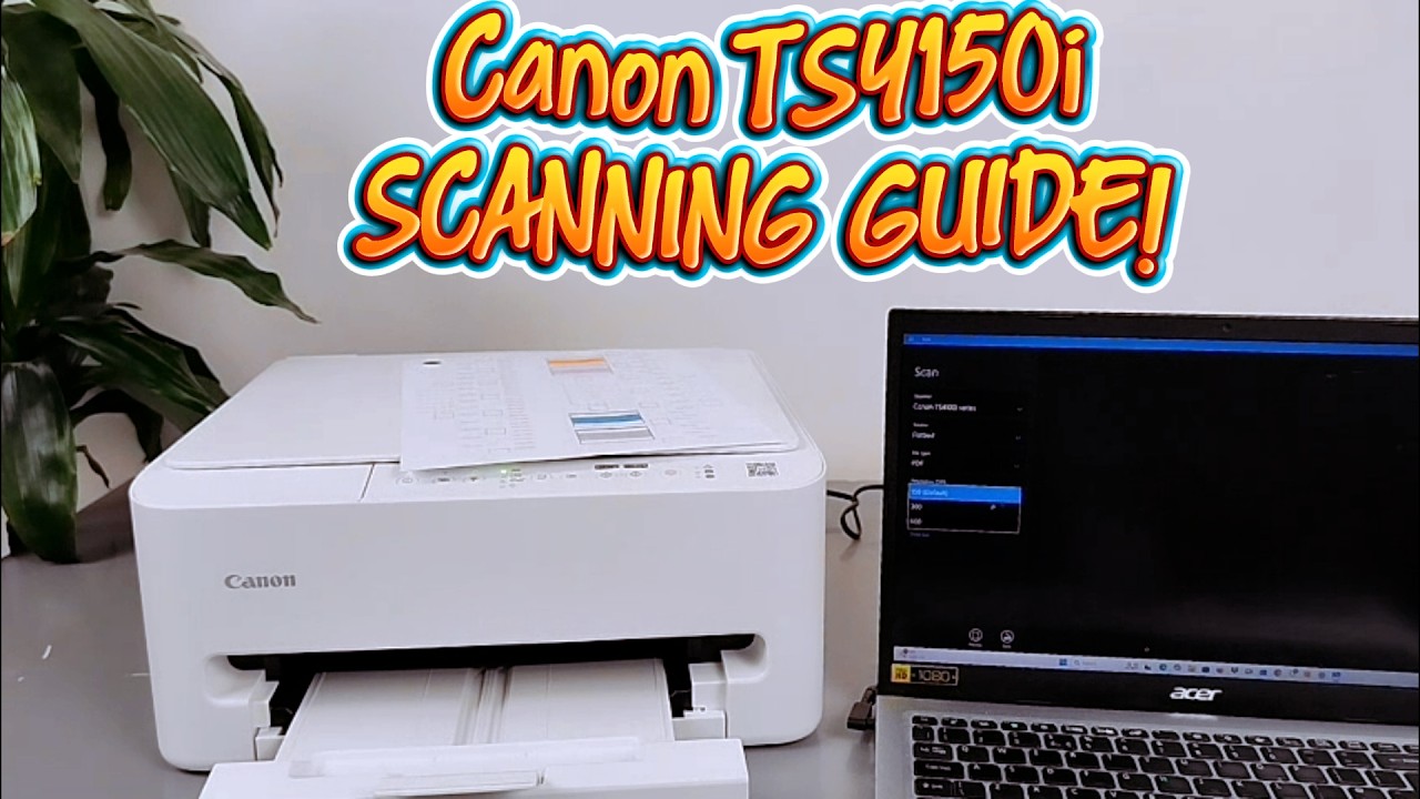 Как отсканировать документы на компьютер — Windows 10/11 | Canon TS4150i