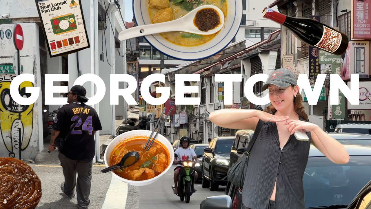 Penang Malaysia Vlog | Everything We Ate in Georgetown (Spoiler: A Lot)