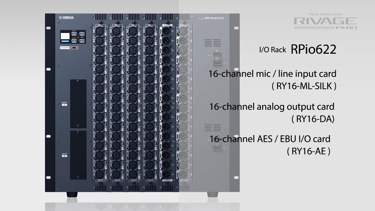 Yamaha RIVAGE PM10: System Overview