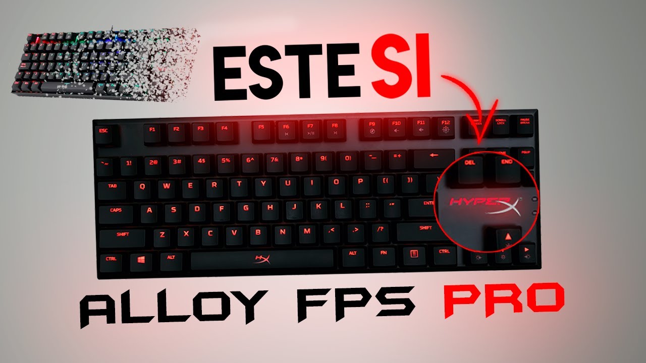 Este SI es CALIDAD-PRECIO | HyperX Alloy FPS PRO REVIEW