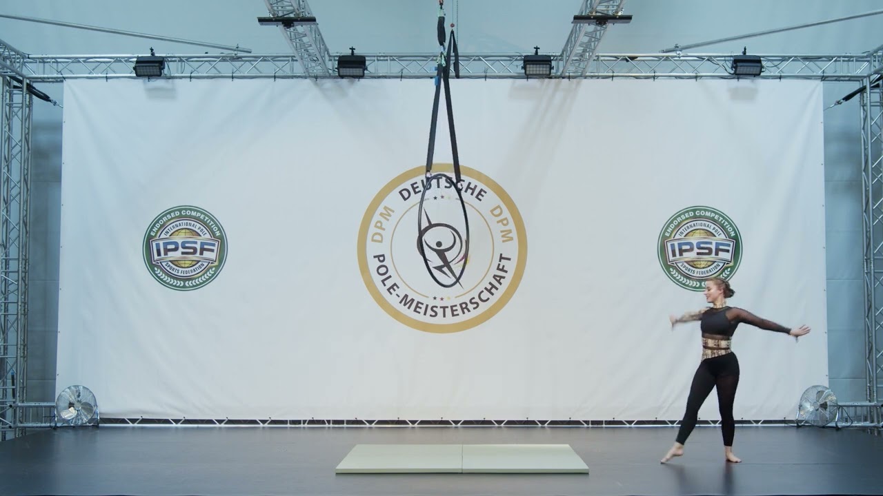 Aerial Hoop Sport Professional routine German Championship