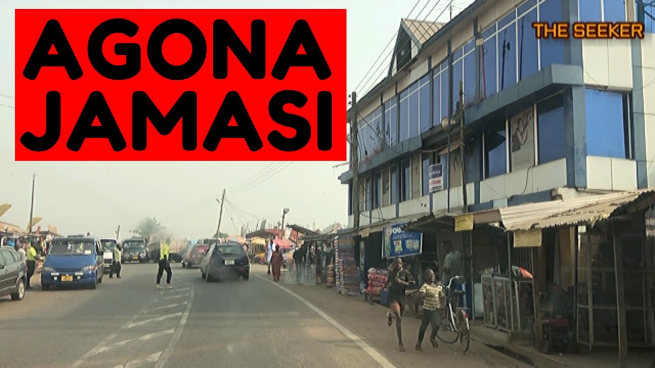Agona - Jamasi via Kona and Tano Odumasi in the Ashanti Region of Ghana: Enjoy the ride with Seeker.