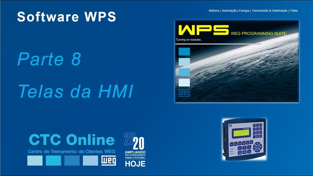 WEG – WPS Parte 8: Telas da HMI