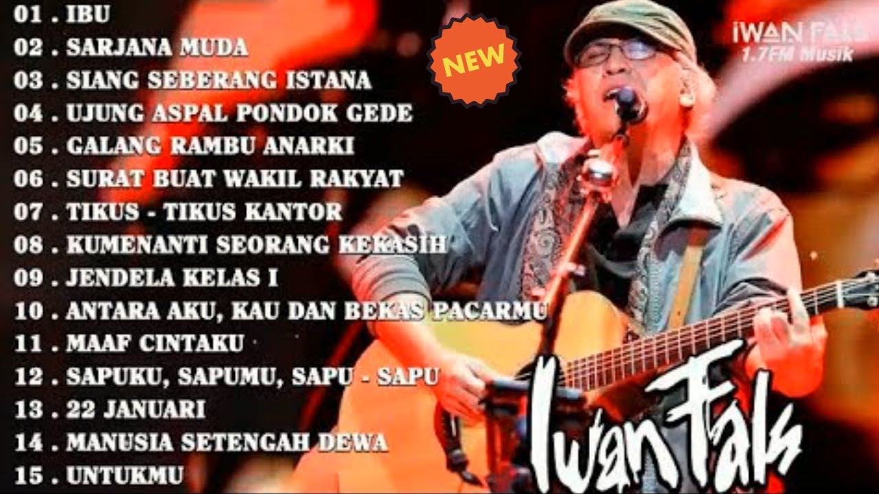 Kumpulan Lagu Iwan Fals Terpopuler ~ Nostalgia Pilihan Terbaik (HQ Audio)