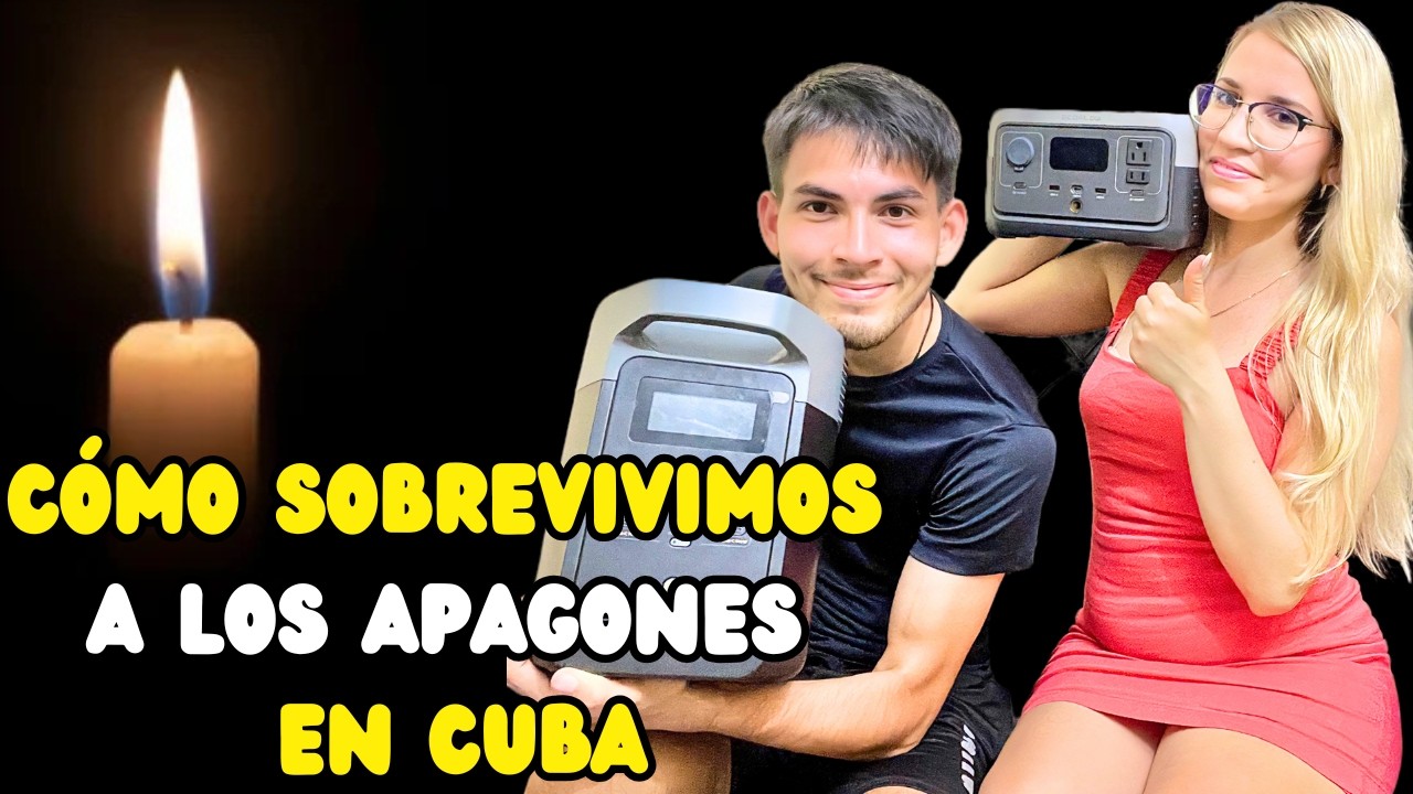 Cubanos muestran como sobreviven a los apagones en cuba🇨🇺