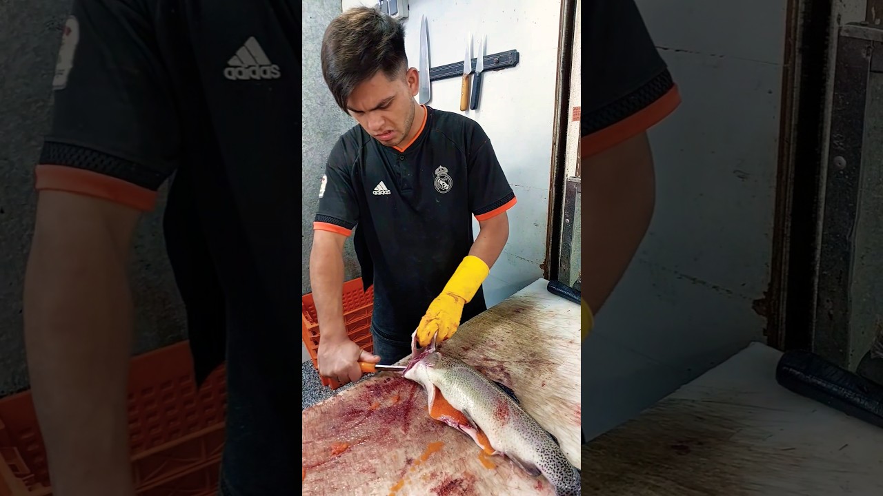 Why did the fish eggs fall into the trash? | Fish fillet