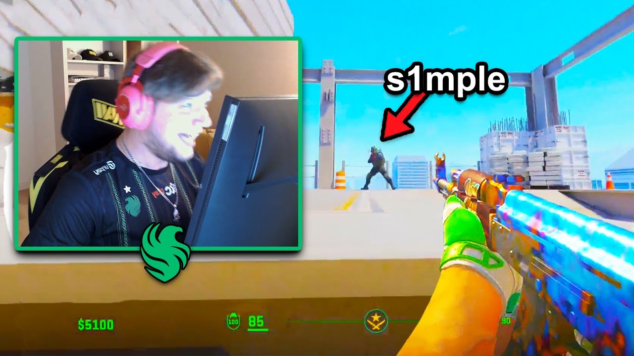 S1MPLE'S FIRST PRO MATCH WENT VERY WRONG! CS2 Twitch Clips