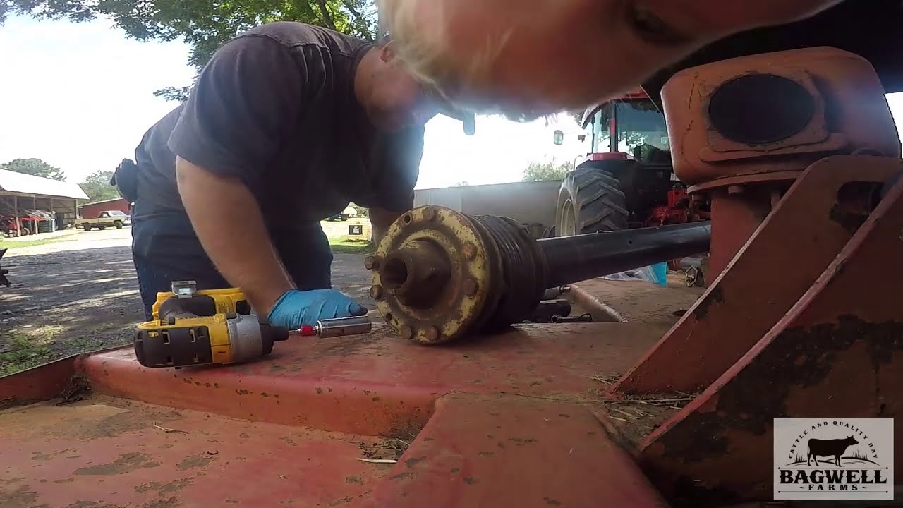3615 Bush Hog Clutch Rebuild