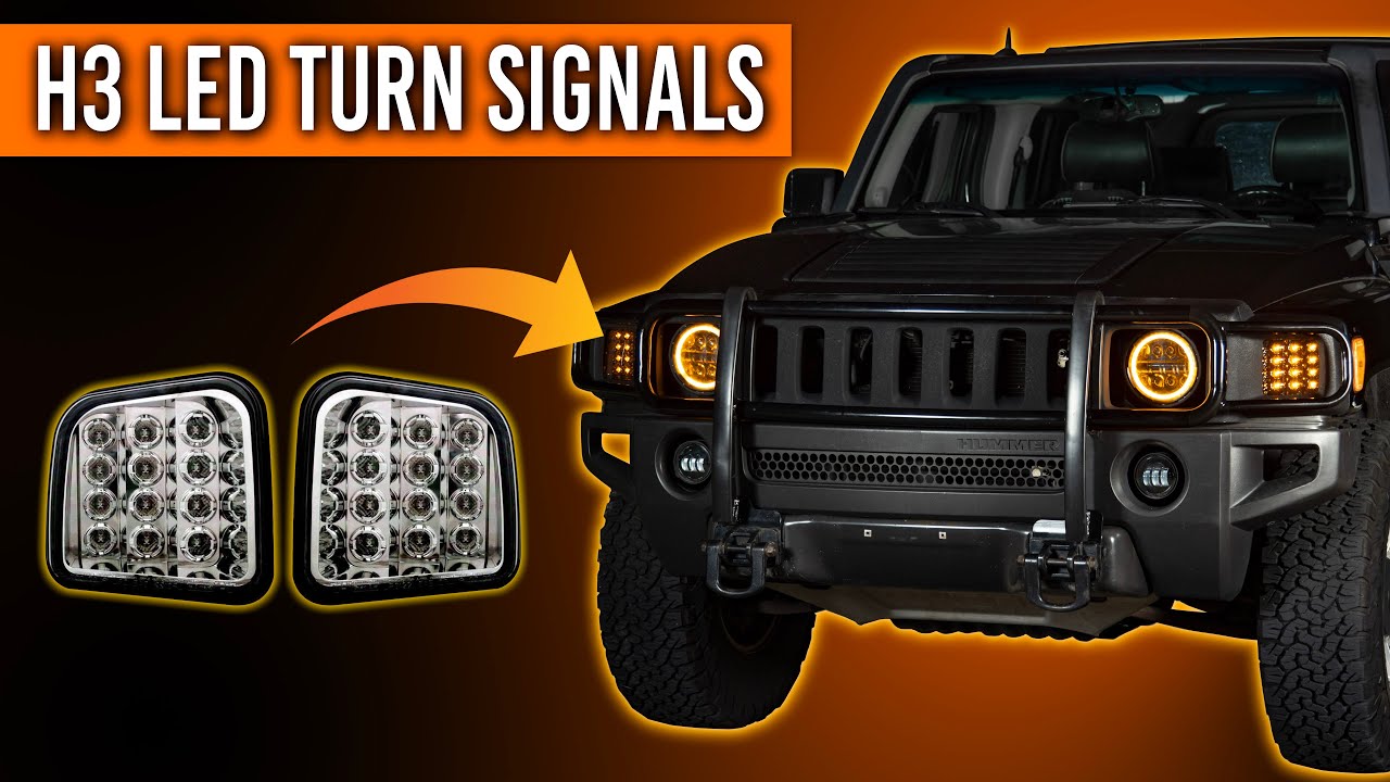 How To Install New LED Turn Signals On Your Hummer H3