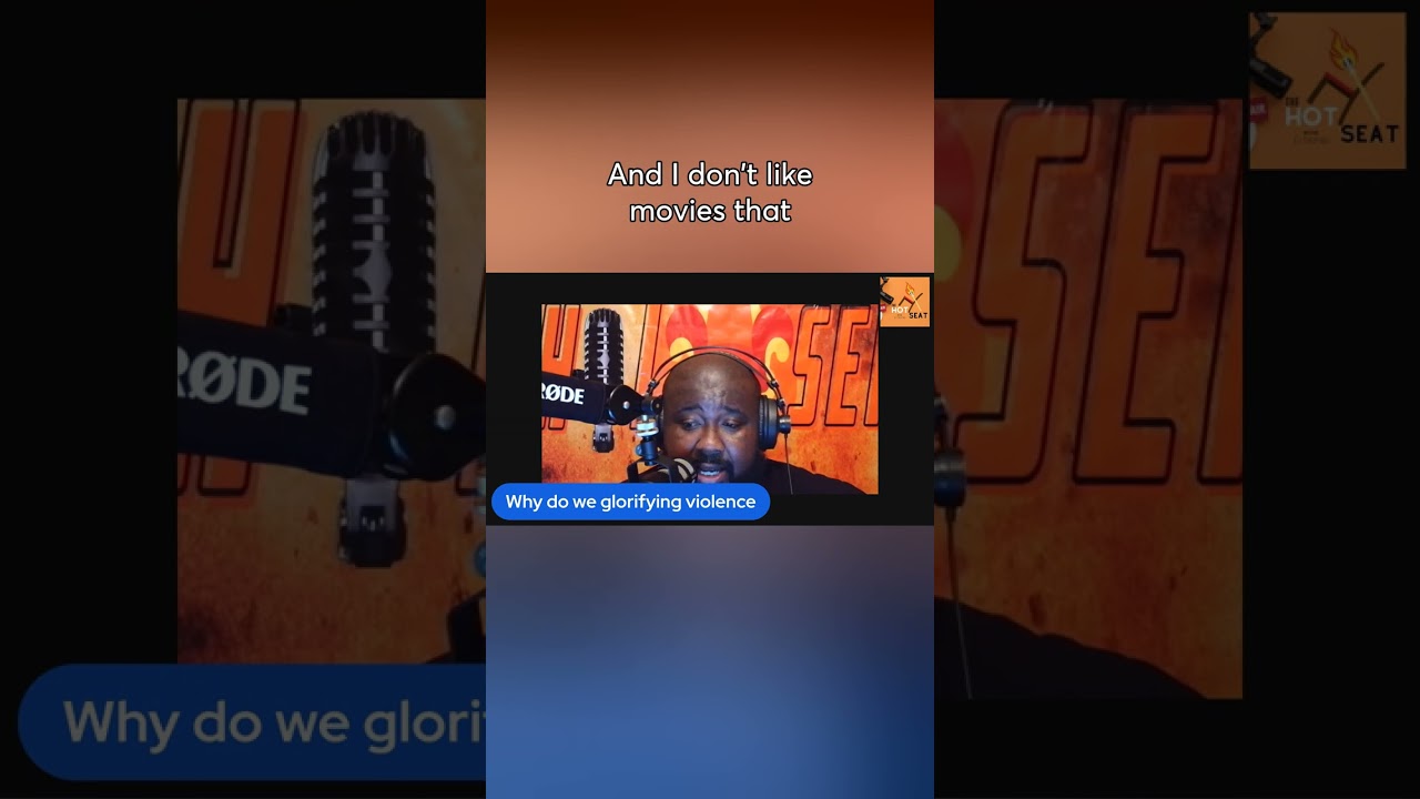Why I Don't Glorify Violence