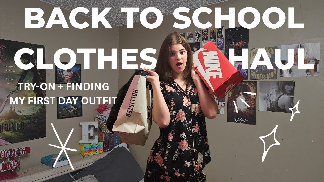 Back To School Clothing Try-On Haul + First Day Outfit Ideas | Back To School 2025 {Junior Year}
