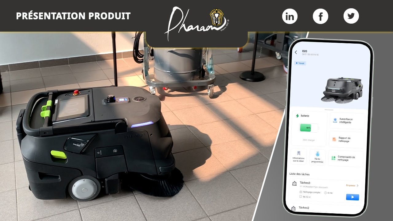 ISIS la balayeuse autonome compacte