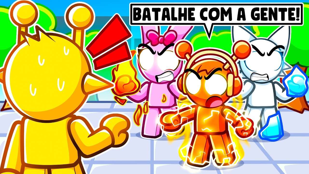 Os Sprunki LUTARAM no BATTLEGROUNDS do Roblox