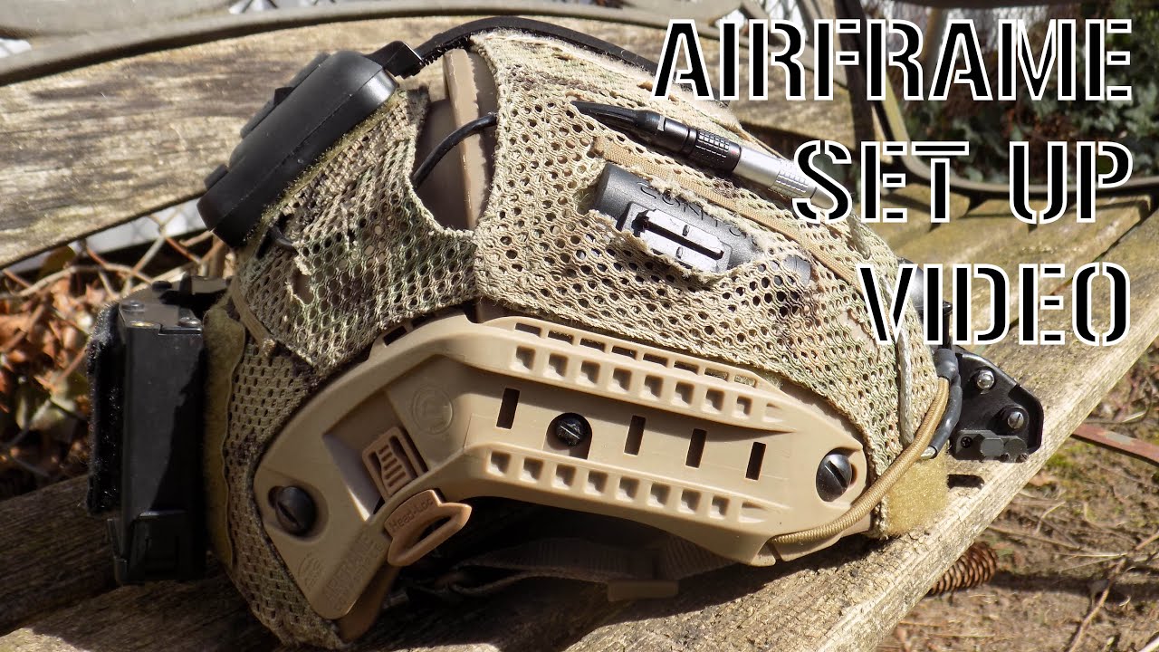 CAG Impression Airframe Helmet Setup