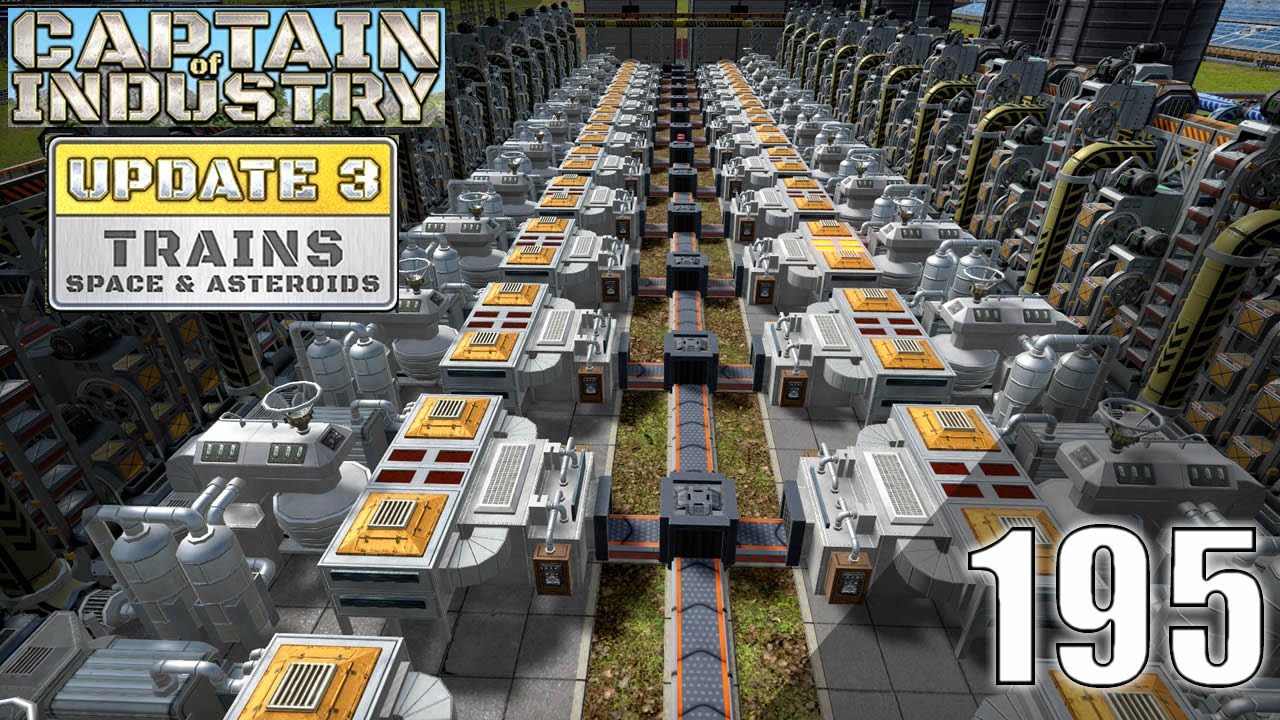 🚧Captain of Industry Update 3 - Finalmente! BOLO EM PRODUÇÃO, Logística em Falta - Epi - 195