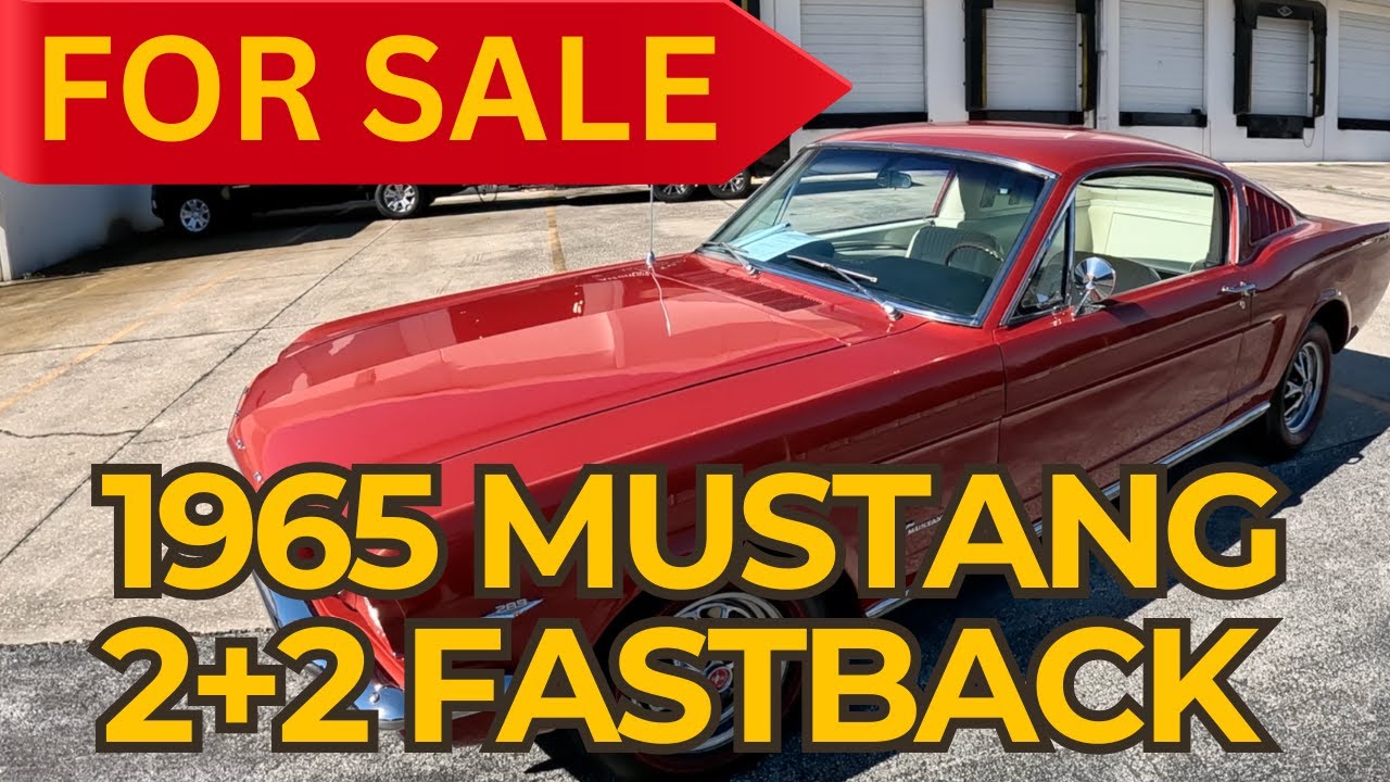 CLASSIC CAR FOR SALE 1965 FASTBACK 2+2 302 V8 RESTORED