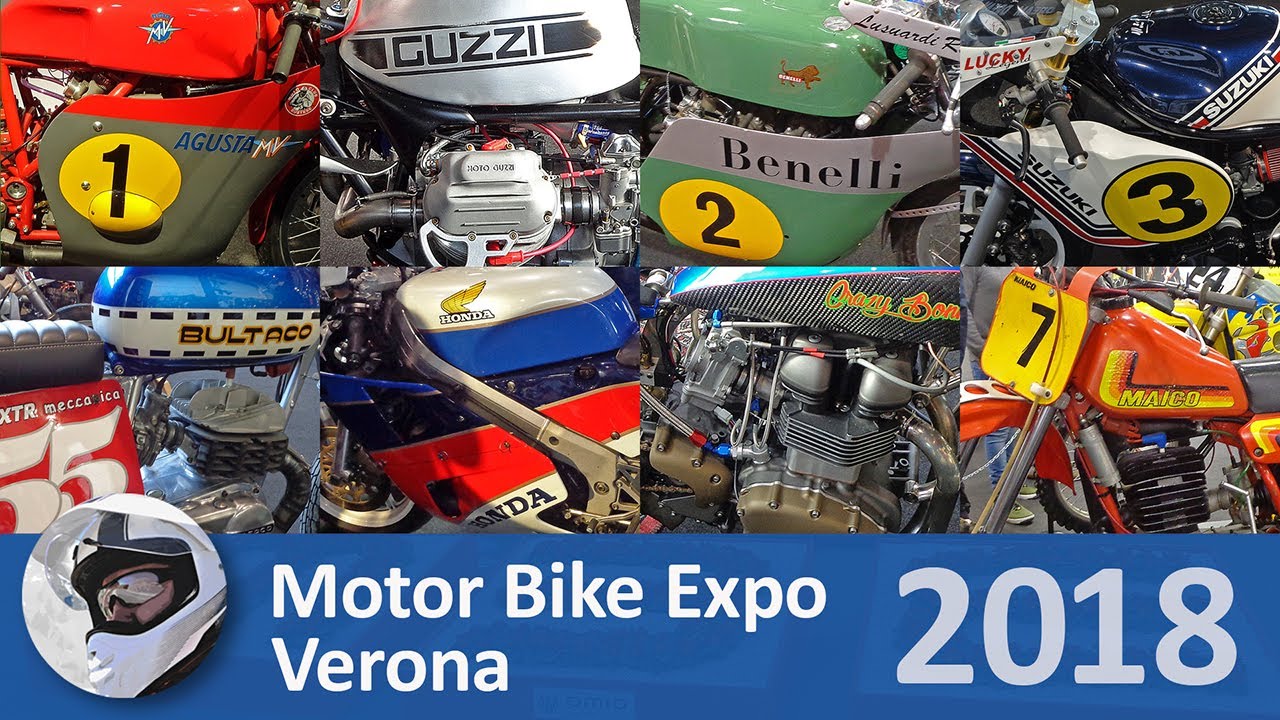 Golden Years of Motorcycle Shows in Europe: Motor Bike Expo Verona 2018 - custom, classic and racing