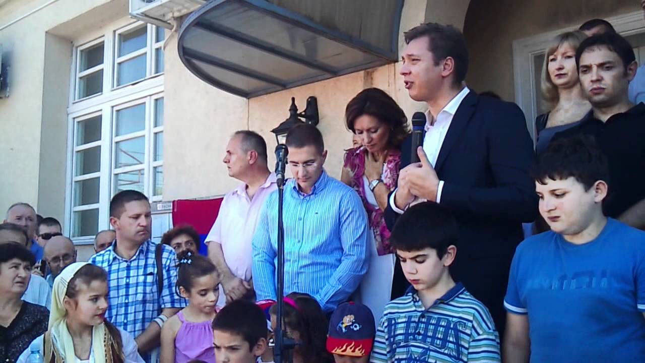 Вучић у Великом Мокром Лугу