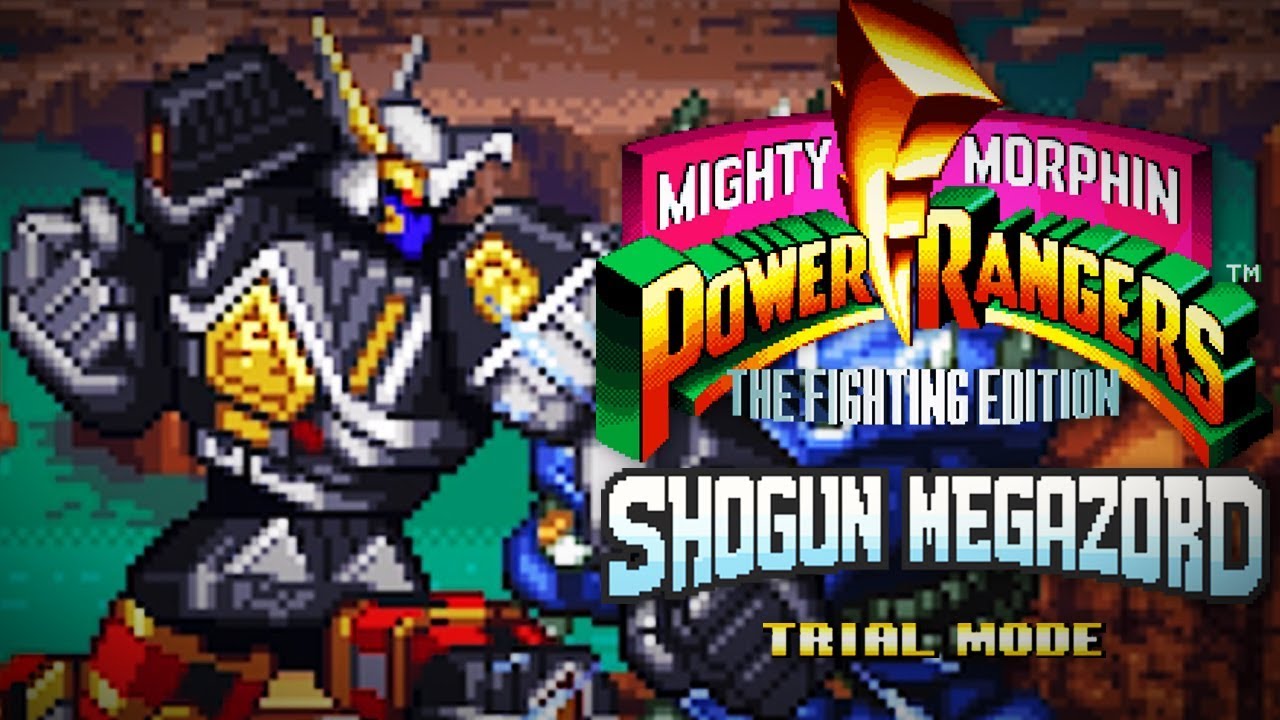 Mighty Morphin Power Rangers: The Fighting Edition (SNES) - Trial Mode - Shogun Megazord Gameplay