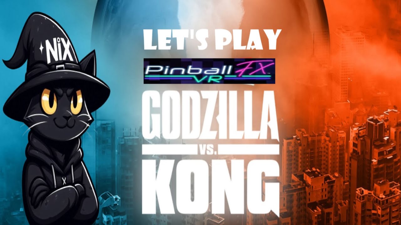 GODZILLA vs KONG PINBALL FX VR