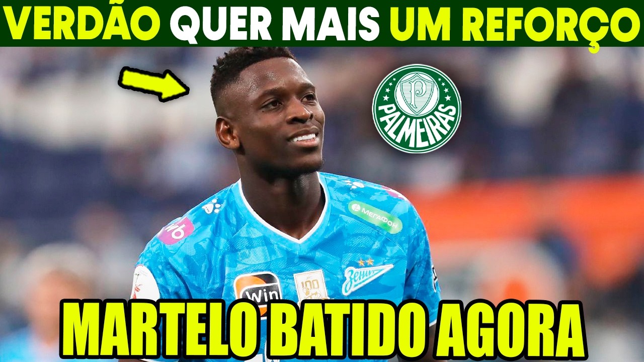GLOBO ESPORTE PALMEIRAS! LUIZ HENRIQUE NO VERDÃO! NOVO REFORÇO!? NOTÍCIAS DO PALMEIRAS