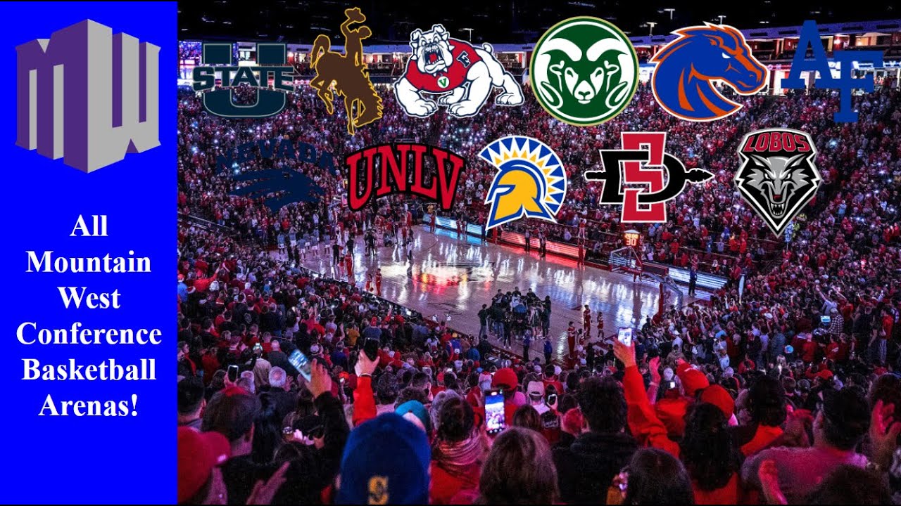 All Mountain West Basketball Arenas!