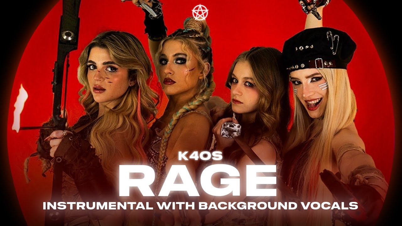 K4OS - RAGE (INSTRUMENTAL WITH BACKGROUND VOCALS) || JEY ‎