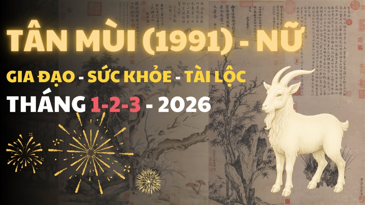 3 Tháng Đầu Năm 2026 Của Nữ Tân Mùi 1991 | Kho Tu Vi