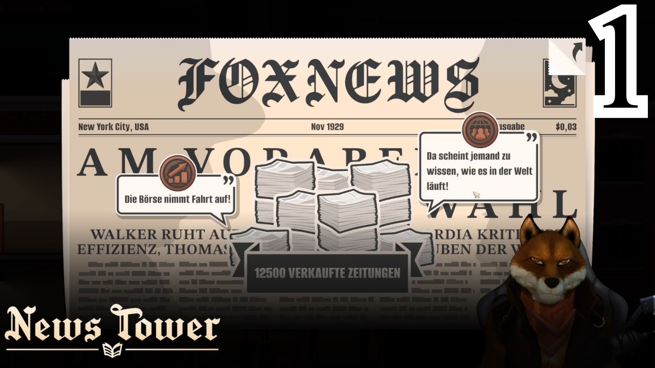 News Tower Deutsch #1 – Gameplay Intro & Grundlagen für Einsteiger