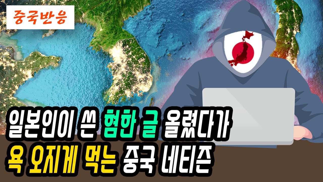 중국반응│혐한 일본인 역관광하는 중국인 네티즌들│혐한 참교육 해외반응 중국 댓글반응│일본 안 쪽팔림?│중국어로[路]