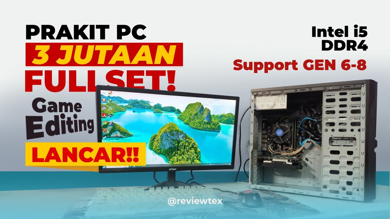 [Rakit PC 80] Rakitan PC Minimal Main PUBG Steam & GTA V RP
