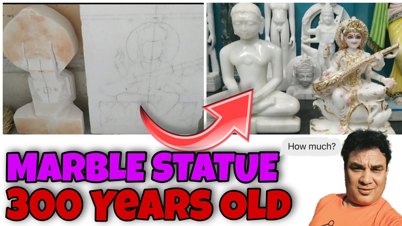Incredible Workers || Beautiful Bhagwaan Mahaveer's Marble Murti Sculpture in Jaipur