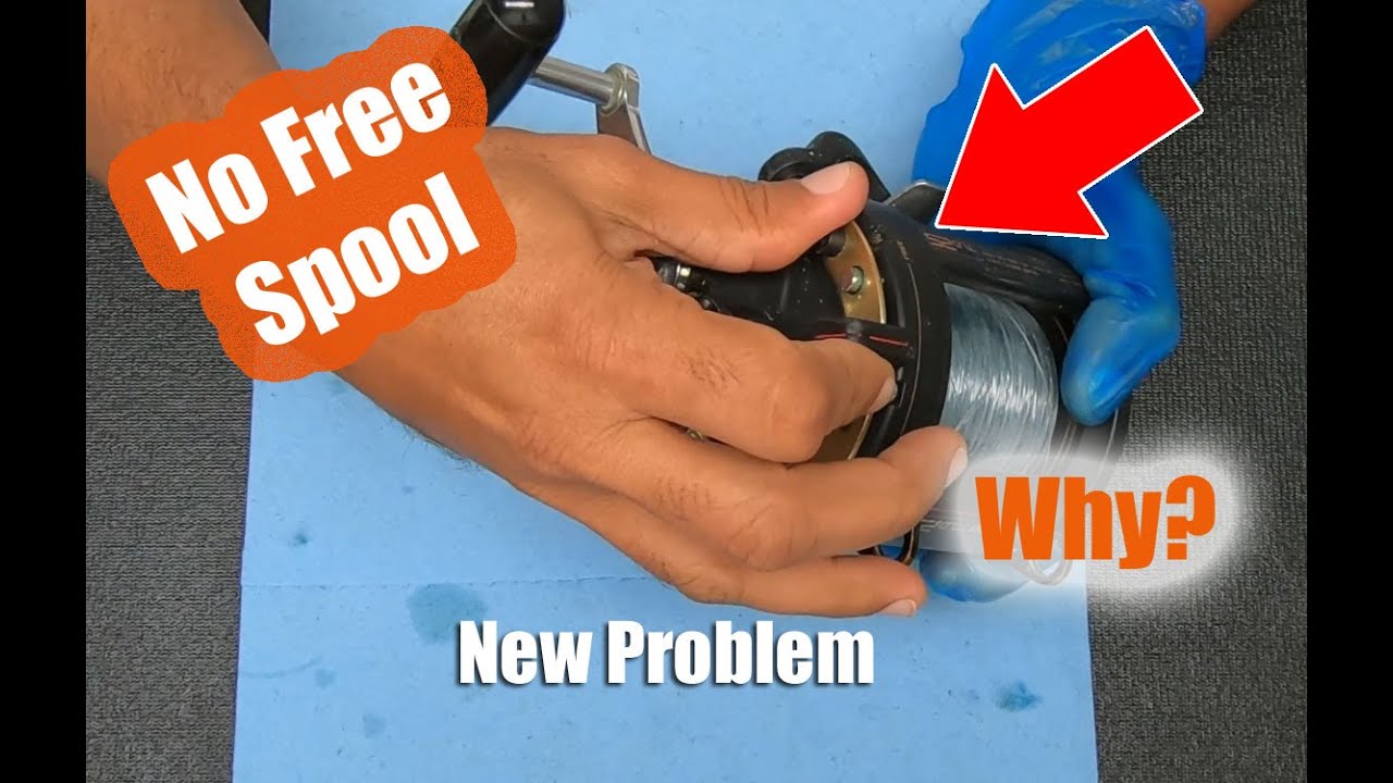 Shimano TLD25 Wont Go Into Free Spool -  New Problem - Fishing Reel Repair