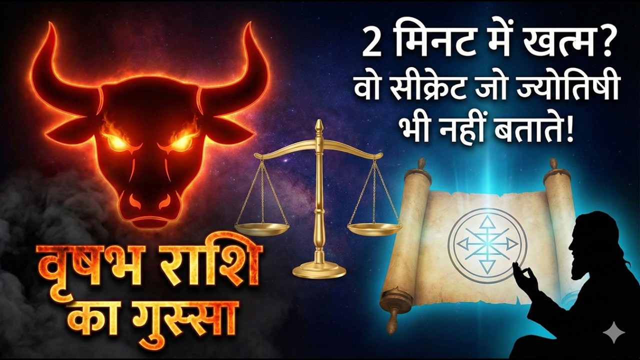 वृषभ राशि का गुस्सा 2 मिनट में खत्म? वो सीक्रेट जो ज्योतिषी भी नहीं बताते!