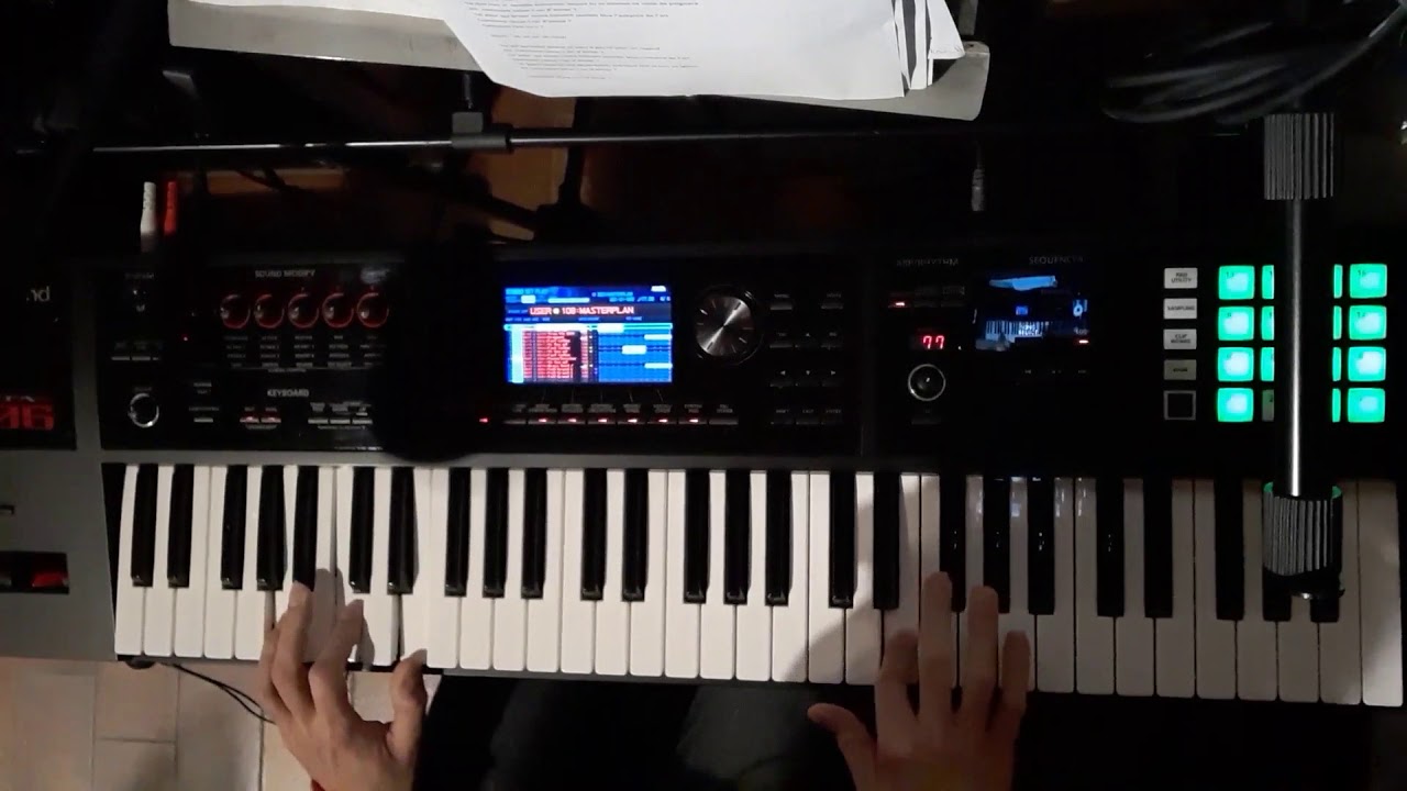 Studio Set on Roland FA06 for 
