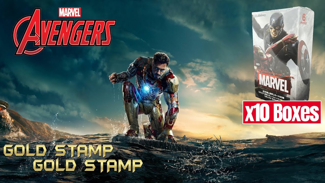 ДВОЙНОЙ ВЫБОР!! 10 премиальных бустерных коробок Marvel | Weiss Schwarz