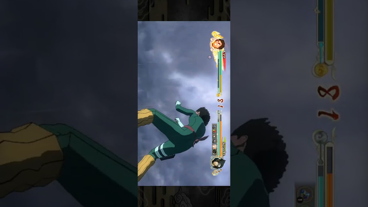 Trying naruto ultimate ninja storm 