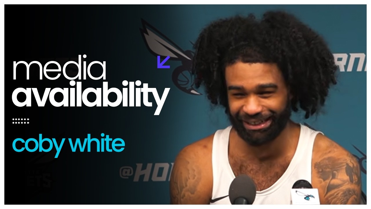 Hornets vs Trail Blazers: Coby White Postgame Media Availability | 2/28/2026