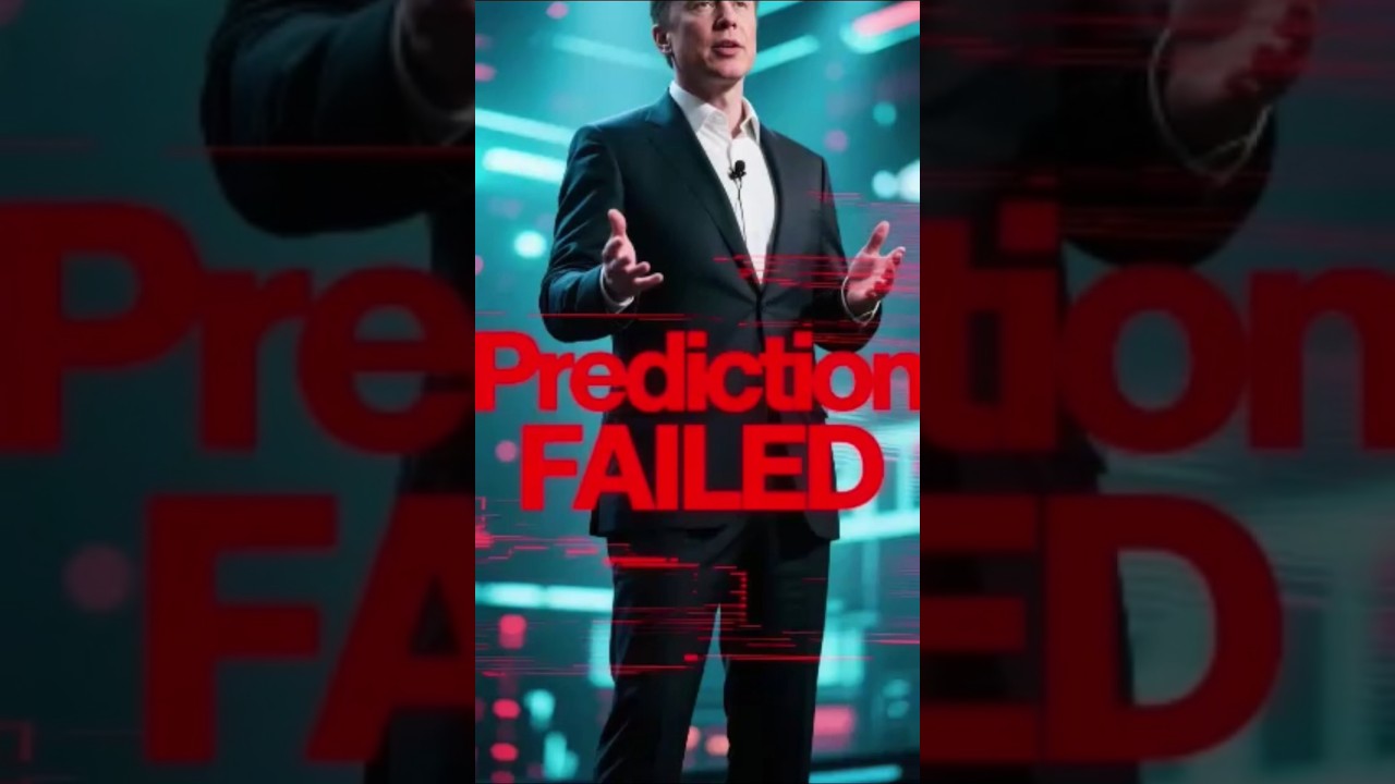 Why Elon Musk&rsquo;s AI Prediction Shockingly Failed