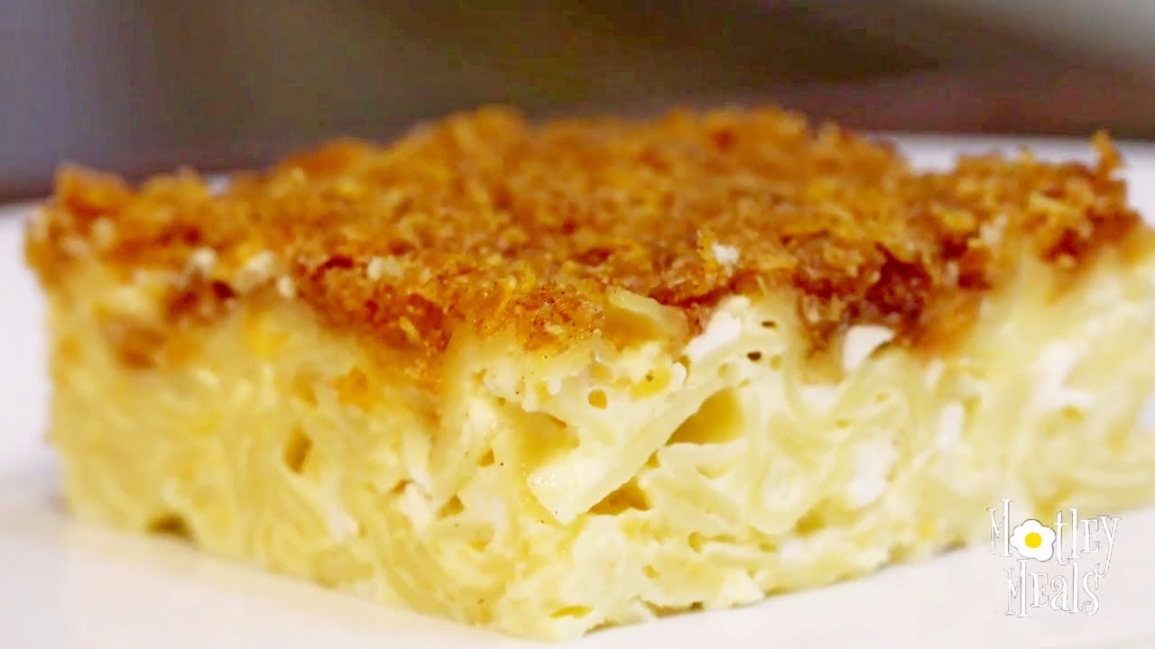 Cinnamon Noodle Kugel