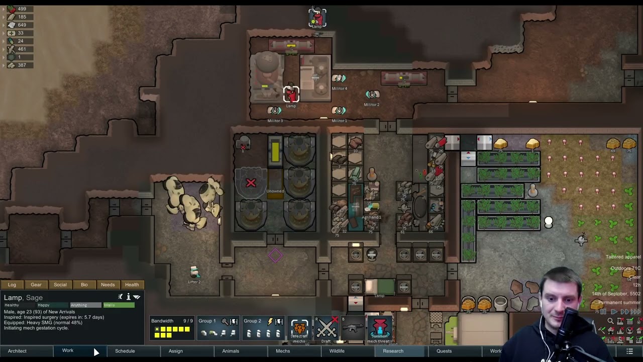 Who needs people when we have robots?! - Solo Mechanitor, Randy, LiF 500% Difficulty, Commitment mod
