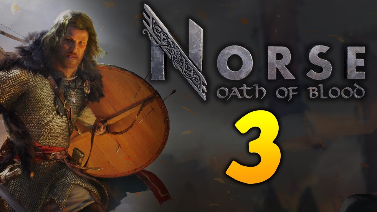 Викинги в Norse: Oath of Blood - пошаговая игра - стрим 3