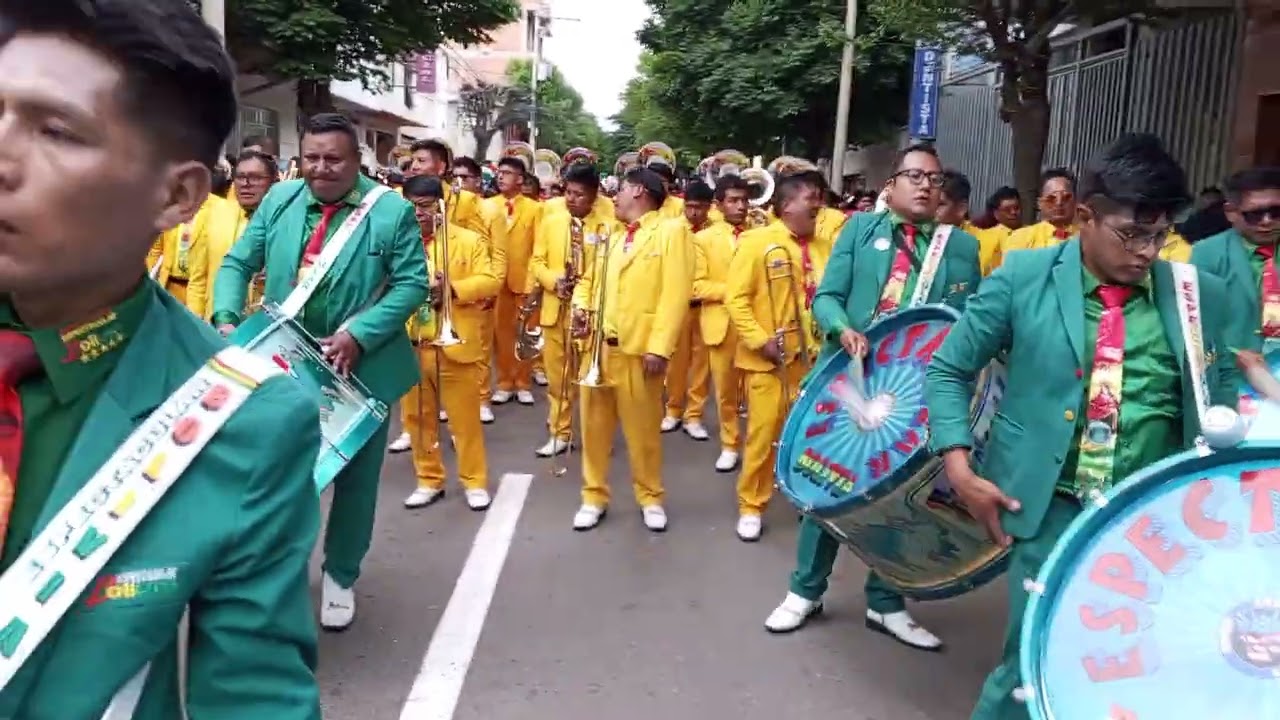 Banda Espectacular Bolivia - 1er Convite Carnaval de Oruro 2026 - Fraternidad Morenos Ferrari Ghezzi