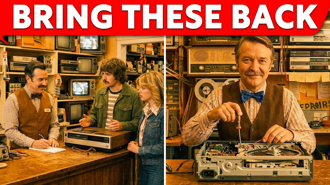What Happened to the VCR Repair Shop? | Why VCR Repair Disappeared