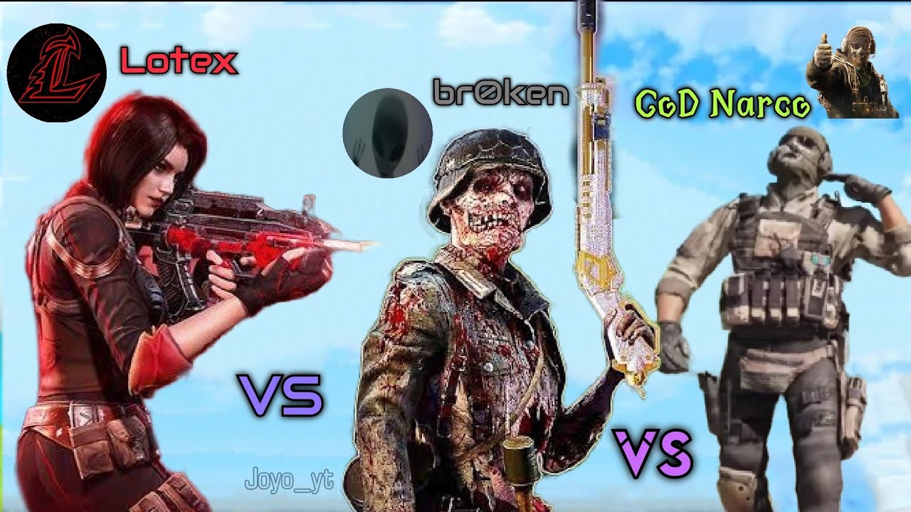 CoD Narco vs br0ken vs Lotex intense fights 🤯| CoD Narco and Lotex came across br0ken | CoD Narco