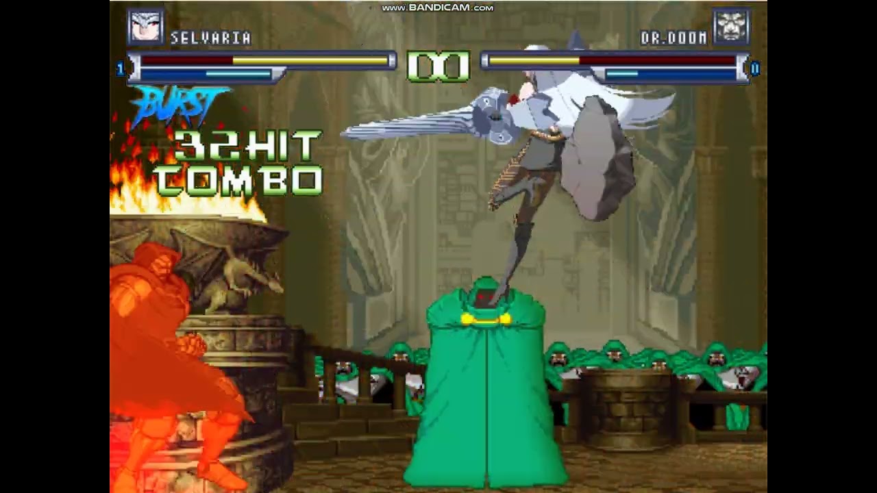 MUGEN Selvaria vs Dr Doom