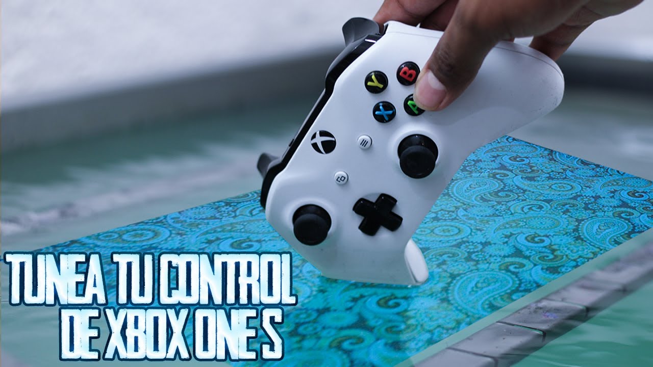 PERSONALIZA tu CONTROL XBOX ONE S con HIDROGRAFIA