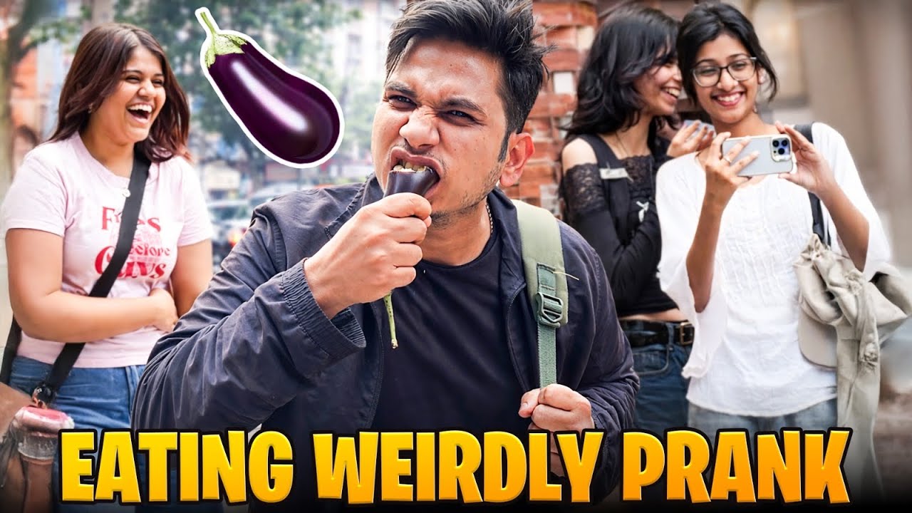Eating Weirdly in Front of Girls 😂 (FUNNY PRANK)@funkyouentertainment 